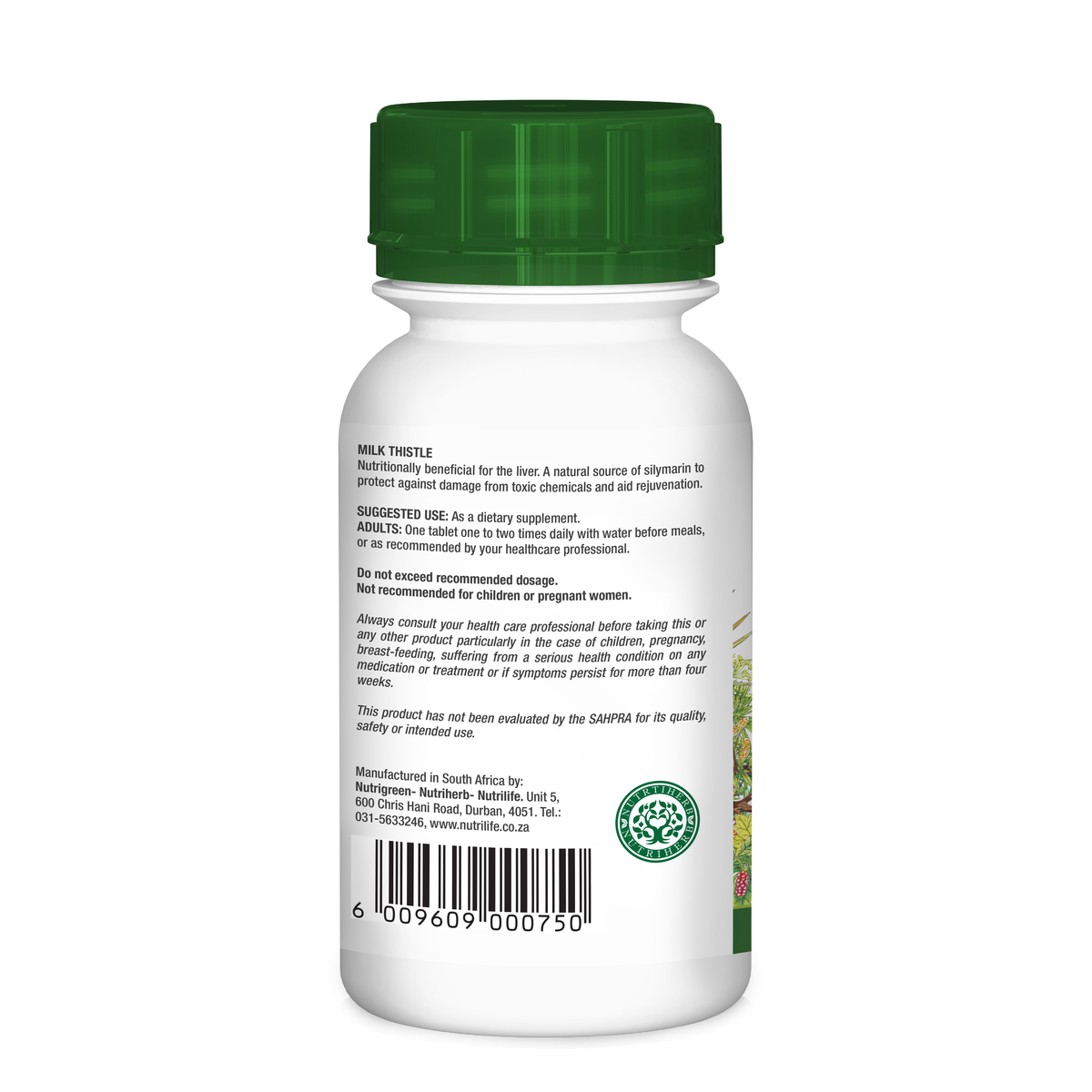 Milk Thistle – Nutrigreen Nutriherb Nutrilife