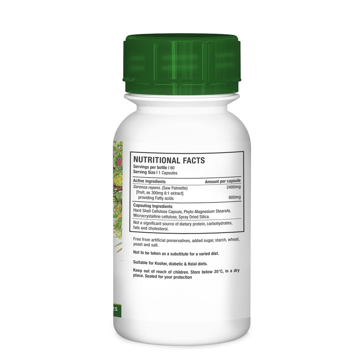 Nutriherb Saw Palmetto – Nutrigreen Nutriherb Nutrilife
