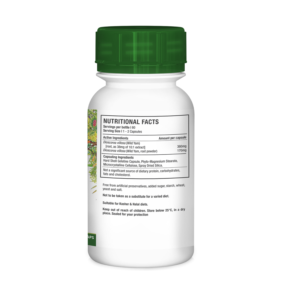 Nutriherb Wild Yam – Nutrigreen Nutriherb Nutrilife