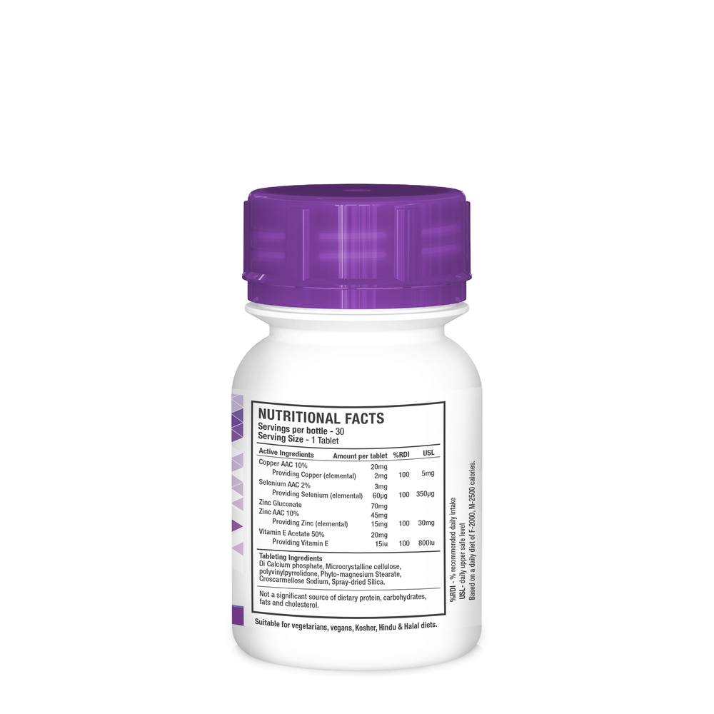 Copper, Selenium and Zinc Complex