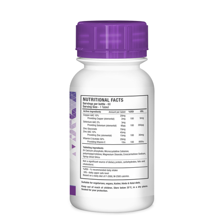 Copper, Selenium and Zinc Complex