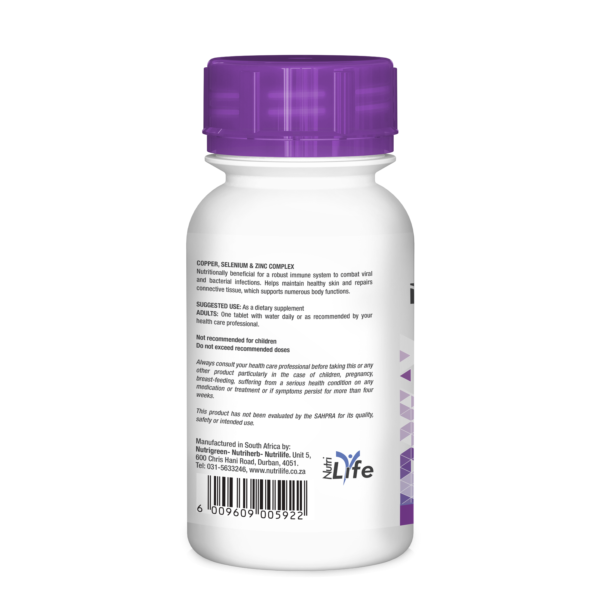 Copper, Selenium and Zinc Complex