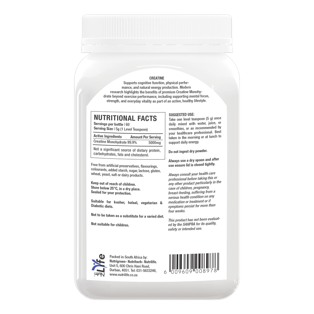 Creatine Monohydrate 99.9%