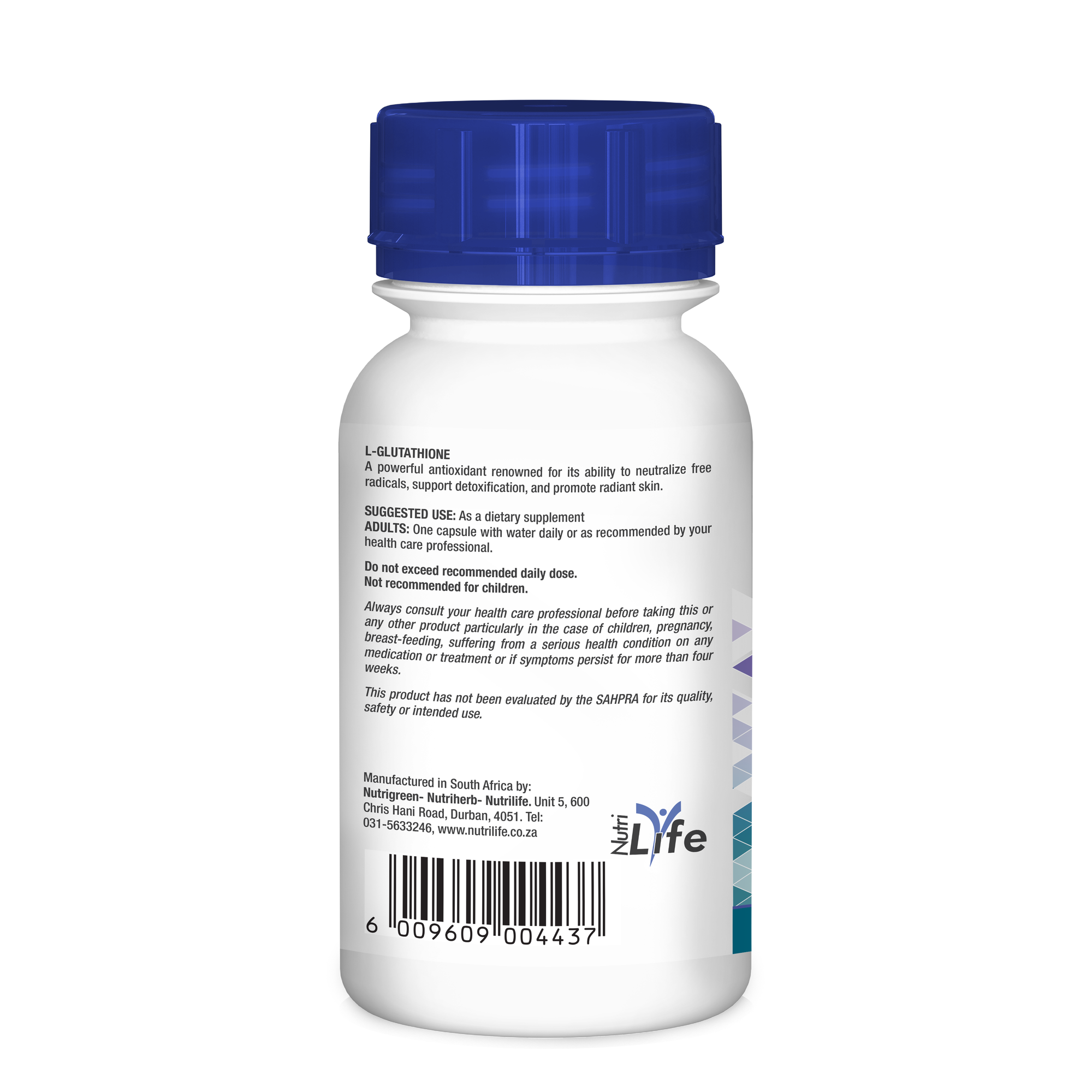 L-Glutathione Nutrigreen Nutriherb Nutrilife L-Glutathione Nutrigreen Nutriherb Nutrilife