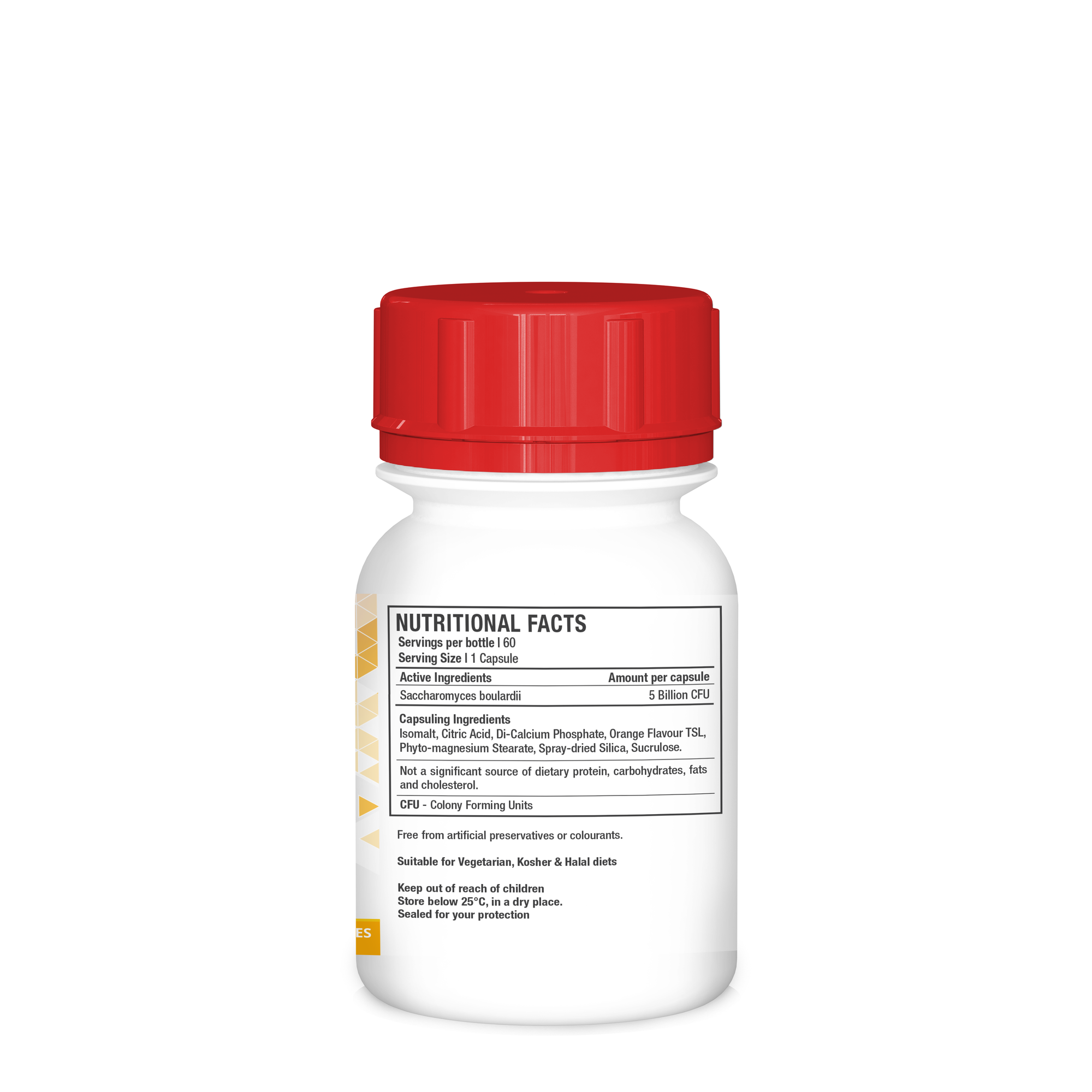 Saccharomyces Boulardii 5Billion CFU