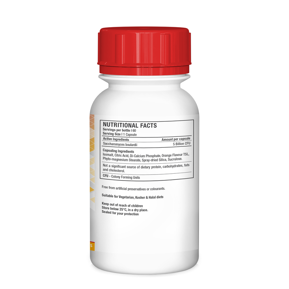Saccharomyces Boulardii 5Billion CFU