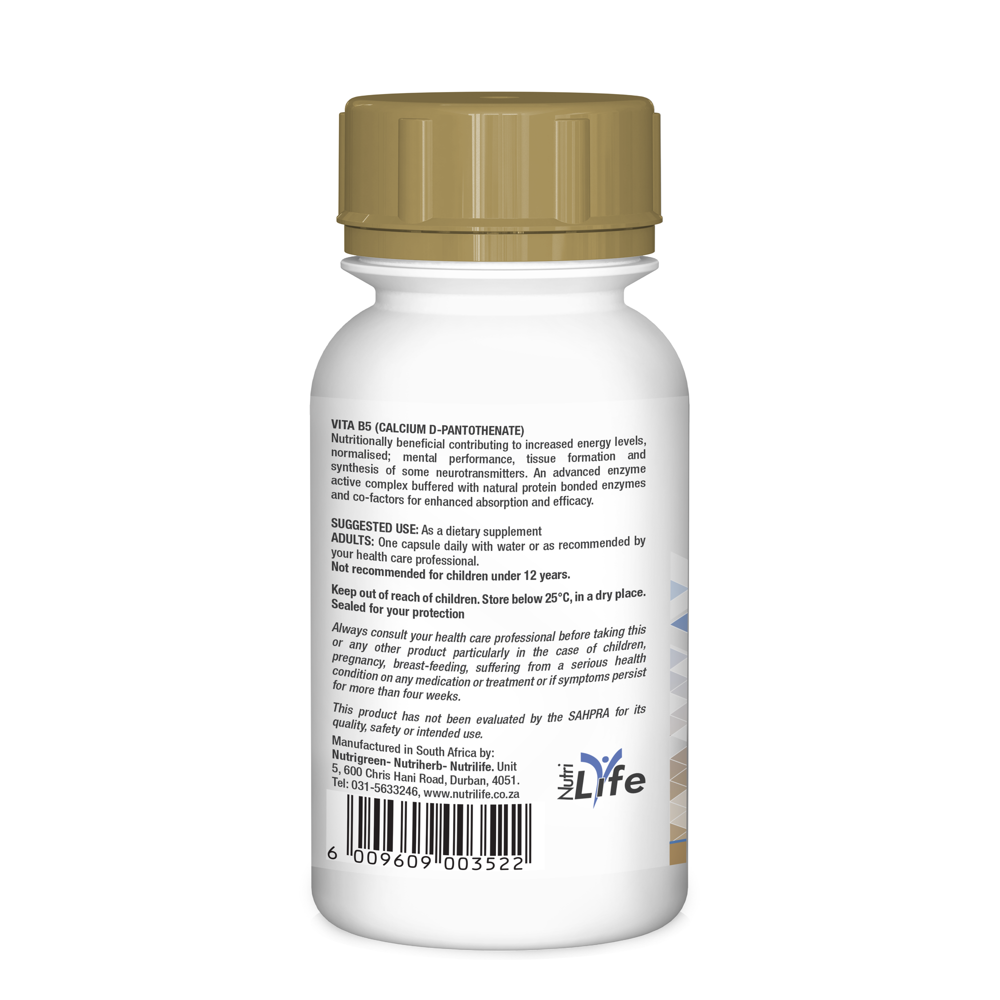 Vitamin B5 Calcium D-Panthenate